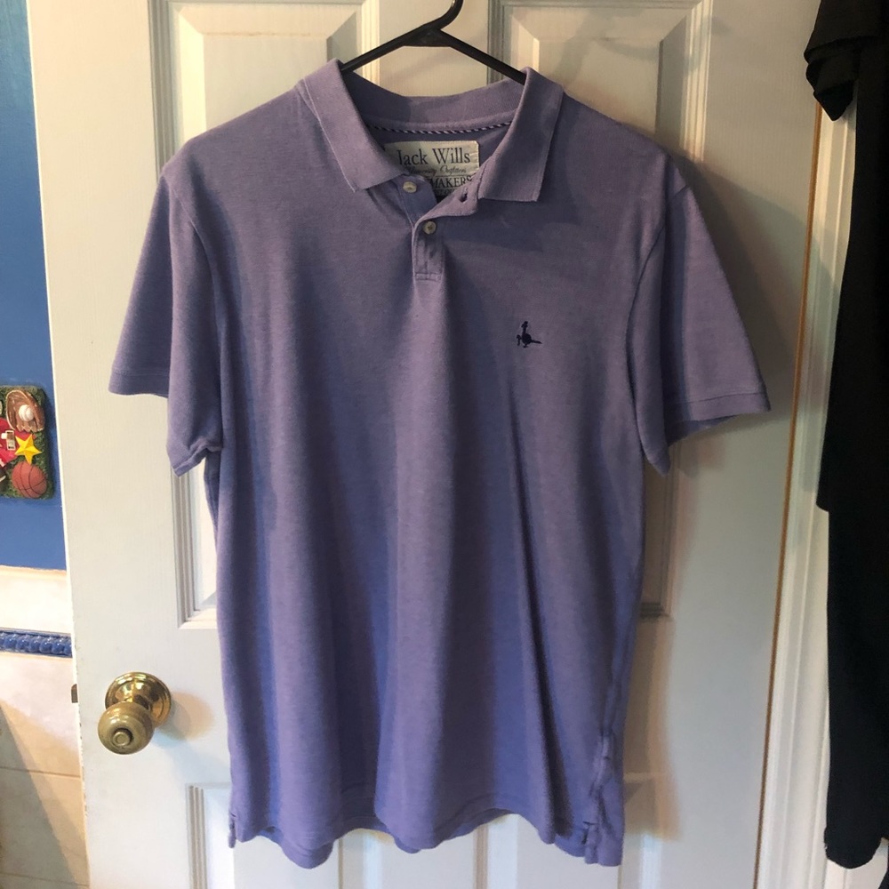 Jack Wills Purple Polo